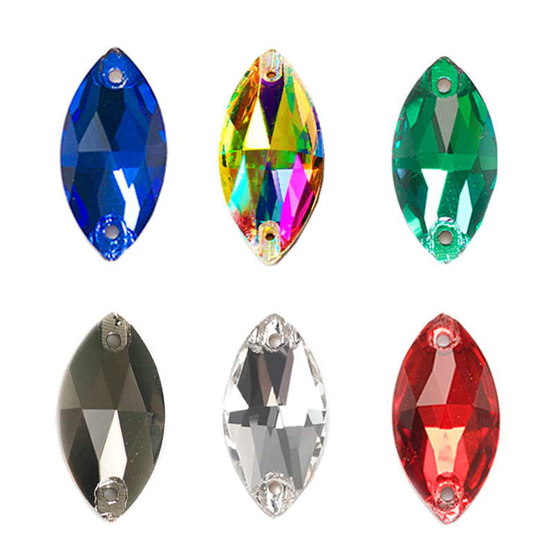 Rhinestone Banding Trim - YANRUO 3223 Navette Value Pack Horse