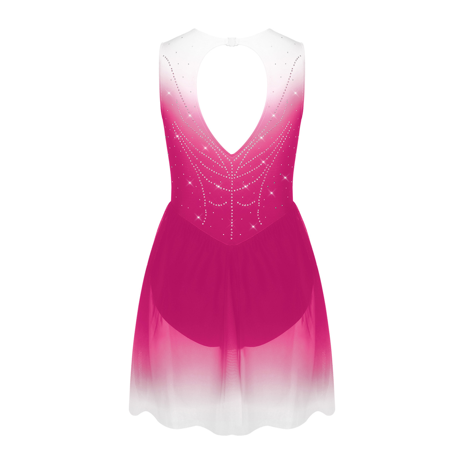 Kids Girls Figure Ice Skating  - Rhinestone Banding Trim recension och pris