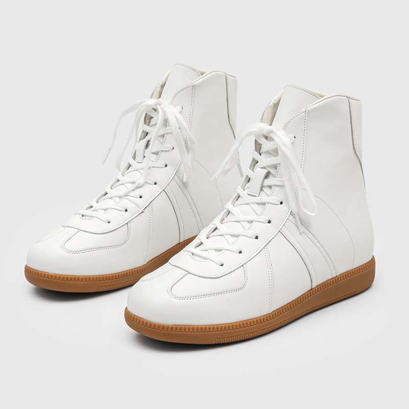 Men Classic Spliced High Top C - Guipure Lace Panel recension och pris