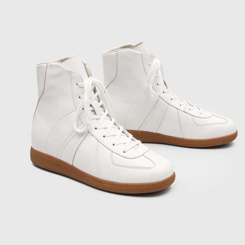 Men Classic Spliced High Top C - Guipure Lace Panel recension och pris