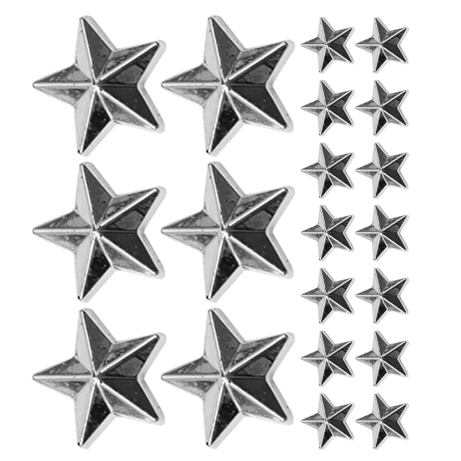 300Pcs Flat Back Acrylic Star  - Embellish Craft recension och pris