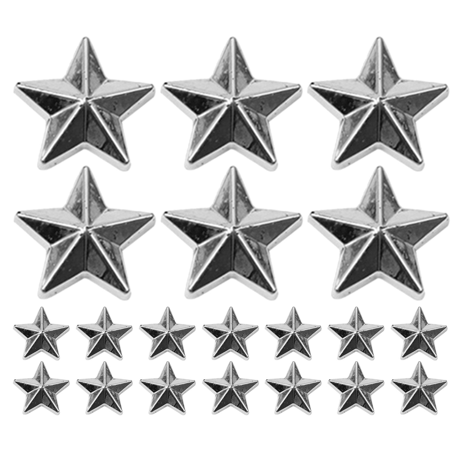 300Pcs Flat Back Acrylic Star  - Embellish Craft recension och pris