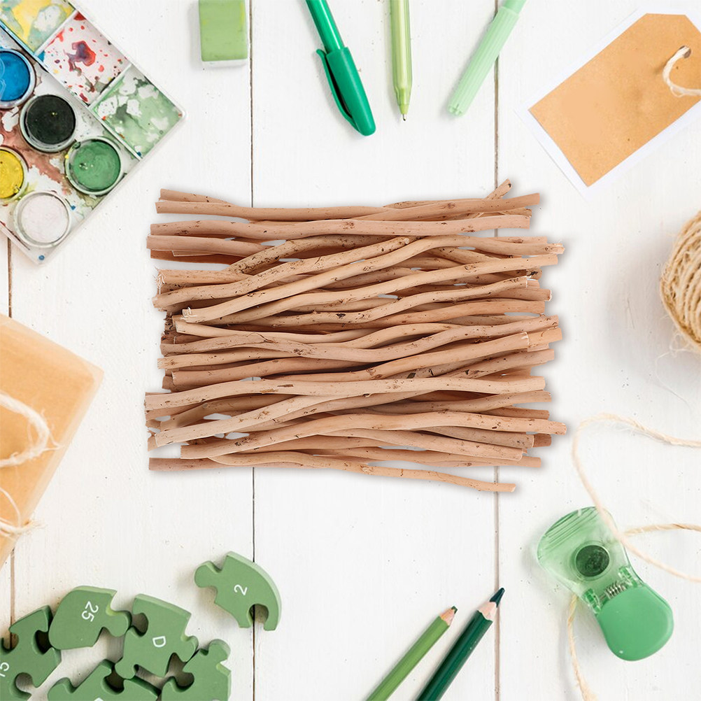 50Pcs Natural Birch Twigs Bran - Embellish Craft recension och pris