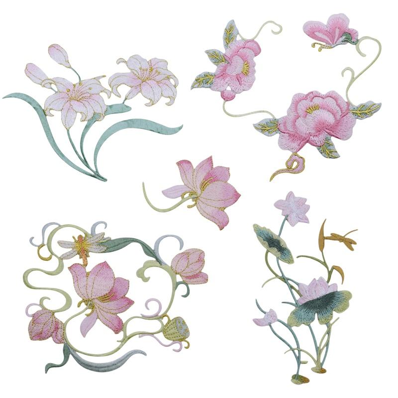 1Pcs DIY Clothes Crafts Embroi - Applique Patch Flower recension och pris