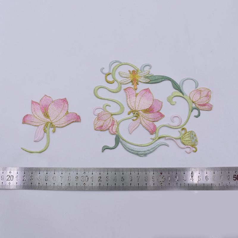1Pcs DIY Clothes Crafts Embroi - Applique Patch Flower recension och pris