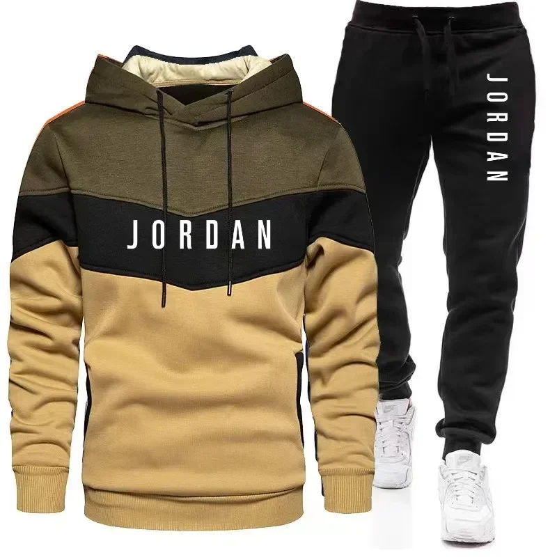 Men Jordan Letter Print Tracks - Embellish Knit recension och pris