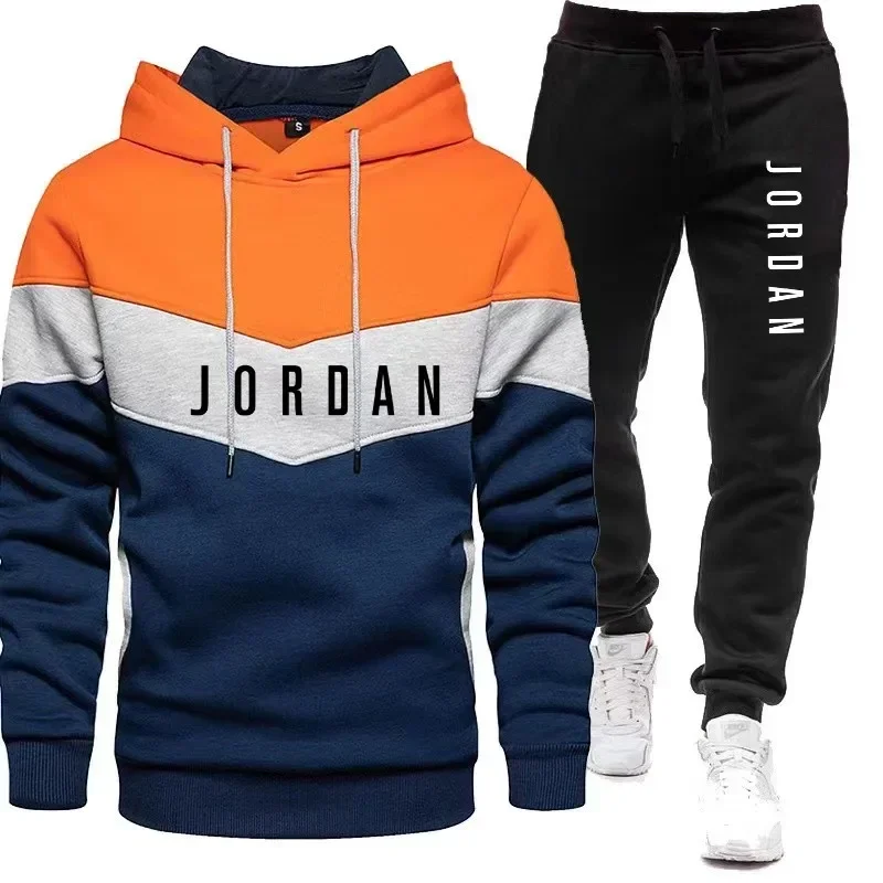 Men Jordan Letter Print Tracks - Embellish Knit recension och pris