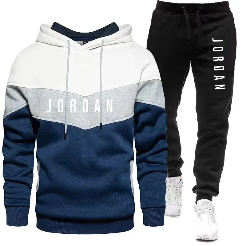 Men Jordan Letter Print Tracks - Embellish Knit recension och pris